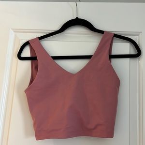 Cropped Exercise Tank